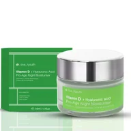 Kremy do twarzy - ErthSkin London, Nocny moisturiser pro-age z witaminą D i kwasem hyaluronowym, 50ml - miniaturka - grafika 1