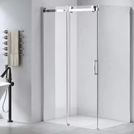 Kabiny prysznicowe - Hydrosan Kabina prysznicowa szkło 8 mm prostokątna 120x90 KZ202C - miniaturka - grafika 1
