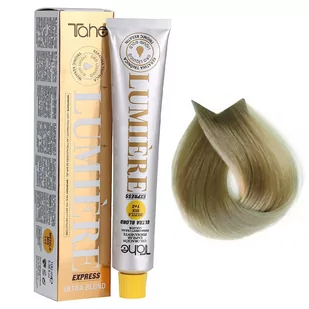 Tahe Lumiere Express Ultra Blond, farba do włosów z keratyną i olejkiem arganowym, koloryzacja trwała, 102, 100ml - Farby do włosów i szampony koloryzujące - miniaturka - grafika 1