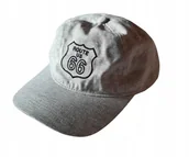 Czapki i chusty sportowe męskie - CZAPKA BAWEŁNIANA Z DASZKIEM DLA MĘŻCZYZN/KOBIET JEDEN ROZMIAR - miniaturka - grafika 1