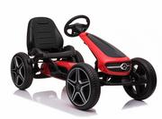 Jeździki dla dzieci - Import LEANToys Gokart Mercedes XMX610 Czerwony LT5174-0 - miniaturka - grafika 1