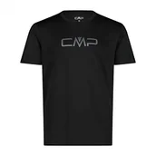 Koszulki męskie - CMP T-shirt męski, Nero, 46 - miniaturka - grafika 1