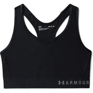 Bielizna sportowa damska - Biustonosz damski Under Armour  Mid Keyhole S - miniaturka - grafika 1