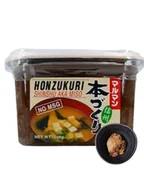 Przyprawy i zioła sypkie - Pasta miso ciemna shinshu aka japońska przyprawa do zupy sojowa umami no msg 500g - miniaturka - grafika 1