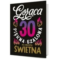 Kartki okolicznościowe i zaproszenia - Pan Dragon Karnet Urodziny 30 damskie B6-1899 - miniaturka - grafika 1