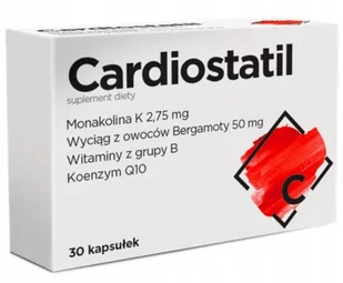 Aflofarm Cardiostatil x 30 kaps - Serce i układ krążenia - miniaturka - grafika 1
