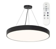 Lampy sufitowe - Top Light Metal 60CZ + pilot - LED Żyrandol ściemnialny na lince LED/60W/230V czarny - miniaturka - grafika 1