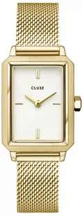 Zegarek Zegarek Cluse CW11508 Fluette Steel White Gold - Zegarki damskie - miniaturka - grafika 1
