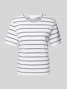 T-shirt z okrągłym dekoltem model ‘ESSENTIAL’ - Koszulki i topy damskie - miniaturka - grafika 1