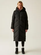 Płaszcze damskie - Regatta Płaszcz pikowany "Ujeane" w kolorze czarnym - miniaturka - grafika 1