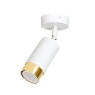 Oprawy, klosze i abażury - Lampa Sufitowa Hiro 1963/1 1Xgu10 biała/złota - miniaturka - grafika 1