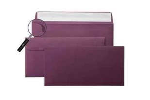 Sirio Color Vino DL 110x220 mm, 115g, HK. koperta ozdobna (kod ppp389) przecena - 50% - Koperty - miniaturka - grafika 1