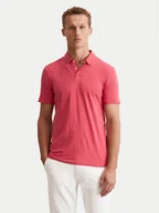 Koszulki męskie - Marc O'Polo Polo 536 2176 53018 Różowy Shaped Fit - miniaturka - grafika 1