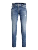 Spodnie męskie - Jack & Jones Dżinsy "Glenn" - Regular fit - w kolorze niebieskim - miniaturka - grafika 1