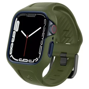 Spigen liquid air ”pro” apple watch 7 / 8 (45 mm) moss green - Akcesoria do smartwatchy - miniaturka - grafika 1