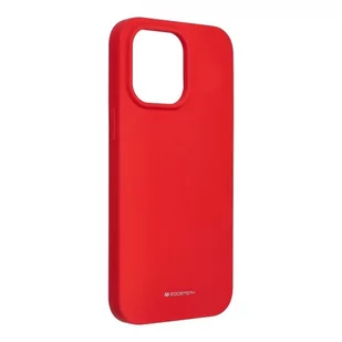 OEM Futerał Mercury Silicone do iPhone 14 PRO MAX czerwony - Etui i futerały do telefonów - miniaturka - grafika 1