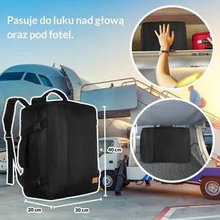 Duży, Podróżny Plecak Z Poliestru Lumarko! - Plecaki - miniaturka - grafika 10