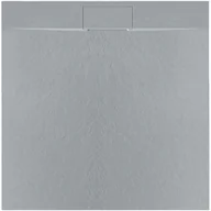 Brodziki prysznicowe - Rea Brodzik prysznicowy Bazalt Grey 90x90 - miniaturka - grafika 1