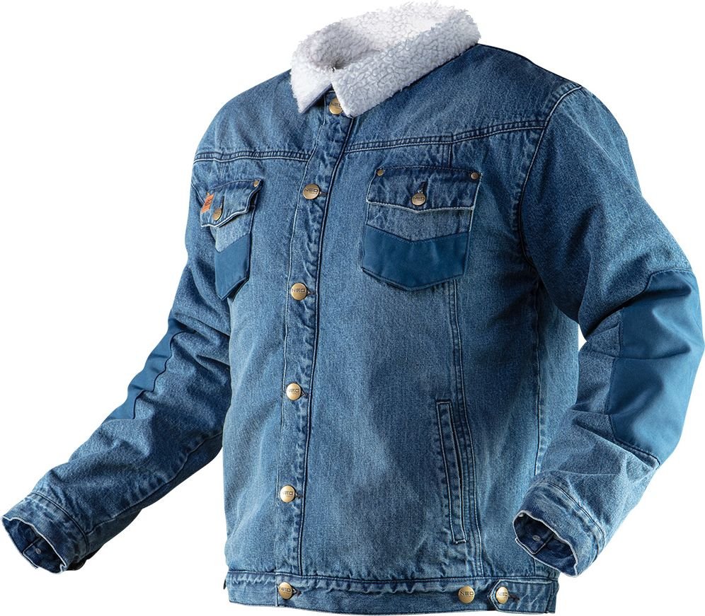Neo Kurtka robocza jeansowa ocieplana DENIM, rozmiar L