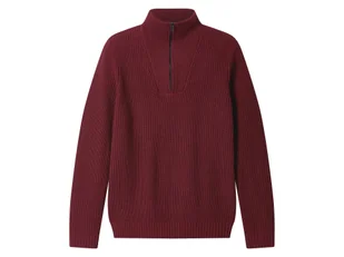 esmara Men Sweter męski z golfem (Bordowy, XL (56/58)) - Swetry męskie esmara Men Sweter męski z golfem (Bordowy, XL (56/58)) - Swetry męskie - miniaturka - grafika 1