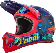 Kaski rowerowe - O'Neal O'Neal Sonus Helmet Youth, czerwony/niebieski M | 48-50cm 2021 Kaski rowerowe 0481-773 - miniaturka - grafika 1