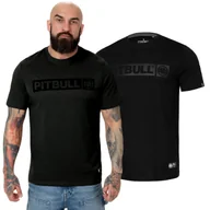 Odzież taktyczna i umundurowanie - Koszulka Pit Bull Middle Weight 170 Basic Hilltop '24 - All Black - miniaturka - grafika 1