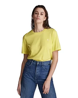 Koszulki i topy damskie - G-STAR RAW T-shirt damski Regular Fit od R T Wmn, żółty (Lemonade Gd B059-d154), XL - grafika 1