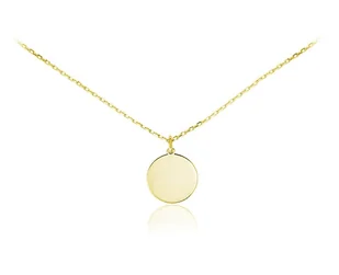 Naszyjnik damski ze srebra pr. 925 z kółeczkiem - Naszyjniki Naszyjnik damski ze srebra pr. 925 z kółeczkiem - Naszyjniki - miniaturka - grafika 1