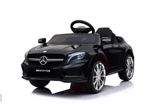 4toys, samochód na akumulatorMercedes GLA45 AMG, czarny - Pojazdy elektryczne dla dzieci - miniaturka - grafika 1