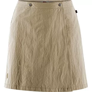 FJALLRAVEN Damska spódnica Travellers Mt Skort W beżowy jasny beż 40 - Sukienki i spódnice sportowe - miniaturka - grafika 1