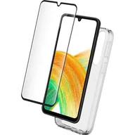 Etui i futerały do telefonów - BIGBEN Clear Case do Samsung Galaxy A34 5G Przezroczysty + Szkło hartowane - miniaturka - grafika 1