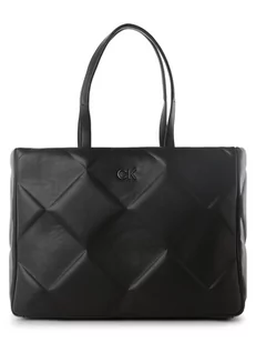 Calvin Klein - Damska torba shopper, czarny - Torebki damskie - miniaturka - grafika 1