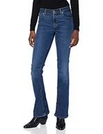 Spodnie damskie - 7 For All Mankind Bootcut Jeansy damskie, Średni niebieski., 29 - miniaturka - grafika 1