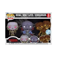 Figurki dla dzieci - Funko POP! Games, figurka kolekcjonerska, Dungeons and Dragons, Venca/Mind Flayer/Demogorgon, 3pak - miniaturka - grafika 1