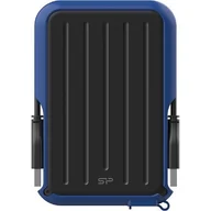 Dyski HDD - Silicon Power Armor A66 1TB 2,5" USB 3.2 IPX4 Blue SP010TBPHD66SS3B - miniaturka - grafika 1