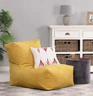 Fotele - Dekoria Pufa fotel musztardowy szenil 67 × 31 × 75 cm Etna 1241-705-04 - miniaturka - grafika 1