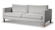 Pokrowce na meble - Dekoria pl pl Pokrowiec na sofę Karlstad rozkładaną kremowa biel 224 x 89 x 64 cm Etna 1017-705-01 - miniaturka - grafika 1