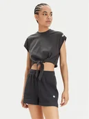 Koszulki i topy damskie - Champion T-Shirt 117178 Szary Regular Fit - miniaturka - grafika 1