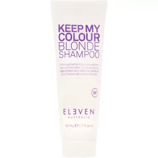 ELEVEN Australia ELEVEN Australia Keep my colour blonde shampoo - Szampon do włosów blond 50ml - Szampony do włosów - miniaturka - grafika 2