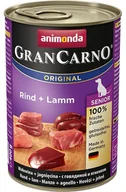 Mokra karma dla psów - Animonda GranCarno Original Senior, 24 x 400 g - Wołowina i jagnięcina - miniaturka - grafika 1