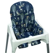 Krzesełka do karmienia - PODUSZKA DO KRZESEŁKA IKEA ANTILOP MIĘKKA BAWEŁNIANA Kerstin - miniaturka - grafika 1