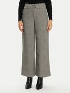 Spodnie damskie - Karen by Simonsen Spodnie materiałowe Rigmor 10105089 Beżowy Loose Fit - miniaturka - grafika 1