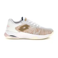 Buty sportowe damskie - Damskie buty tenisowe Lotto Mirage 100 II SPD W All White/Warm Taupe EUR 38 - miniaturka - grafika 1