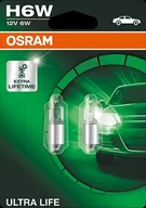 Żarówki samochodowe - OSRAM H6W 12V 6W BAX9s ULTRA LIFE - miniaturka - grafika 1