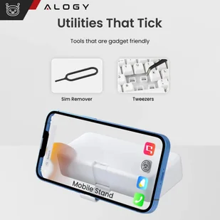 Zestaw do czyszczenia klawiatury telefonu słuchawek 18w1 Wielofunkcyjny Szczotka Klucz do SIM Czyścik Alogy Set - Pozostałe akcesoria do telefonów Zestaw do czyszczenia klawiatury telefonu słuchawek 18w1 Wielofunkcyjny Szczotka Klucz do SIM Czyścik Alogy Set - Pozostałe akcesoria do telefonów - miniaturka - grafika 25