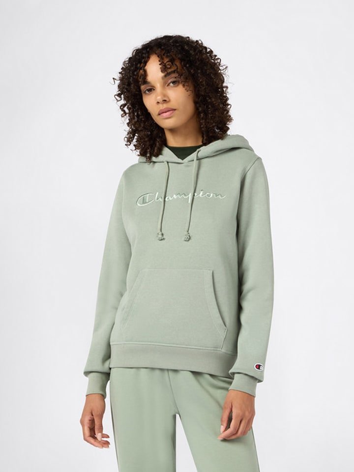 Champion Bluza w kolorze zielonym