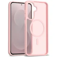 Etui i futerały do telefonów - Etui CRONG Hybrid Matte Magnetic MagSafe do Samsung Galaxy A56 5G Różowy - miniaturka - grafika 1