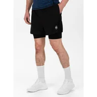Spodnie sportowe męskie - Spodenki męskie Pitbull Sportowe Performance Pro plus Mesh New Logo - miniaturka - grafika 1