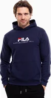 Bluzy męskie - Fila Bluza męska Fila Brunssum granatowa FAU0145 50004 L - miniaturka - grafika 1