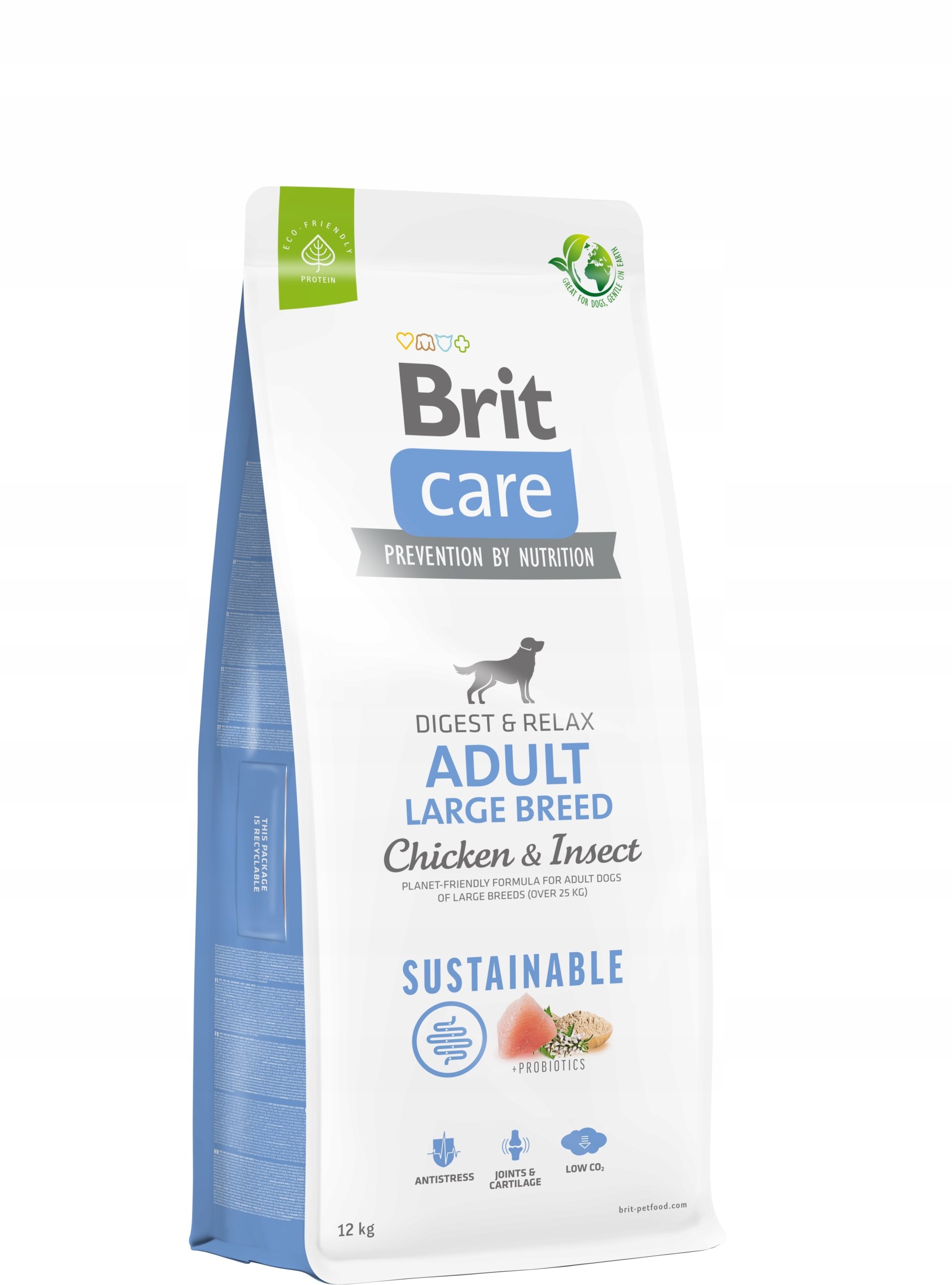 Brit Care Dog Sustainable Adult Large Chicken Insect 12kg